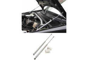 Gasveer motorkap geschikt voor VW Vento Golf 3 92-98 - Zelfstandig openen - RVS