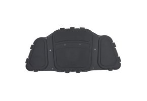 Isolatiemat motorkap geschikt voor BMW 5 Serie E60 E61 02-10 - zwart - Voertuigspecifieke bevestigingsclips