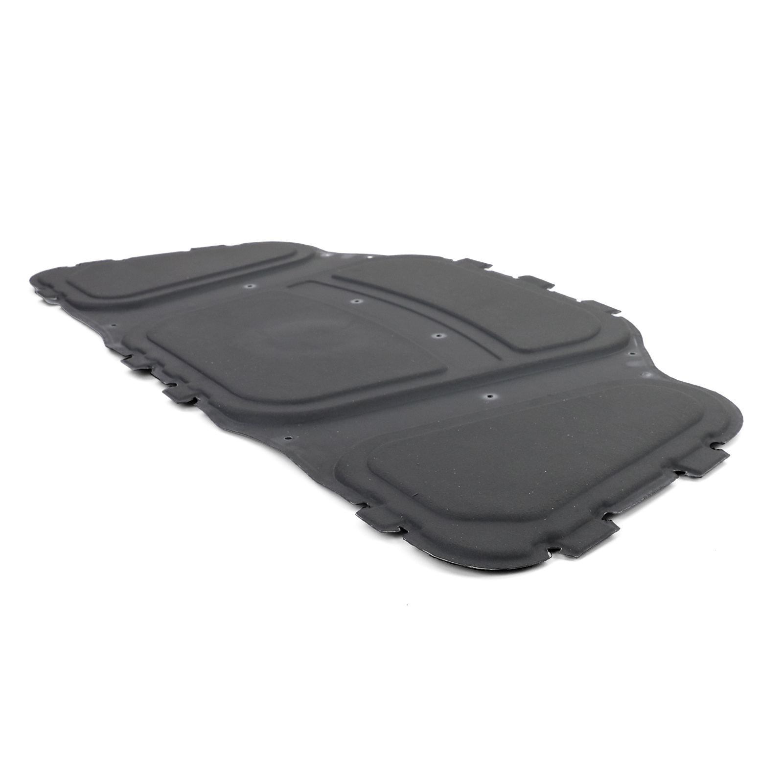 Isolatiemat motorkap - BMW 5 Serie E60 E61 02-10 - zwart - Voertuigspecifieke bevestigingsclips