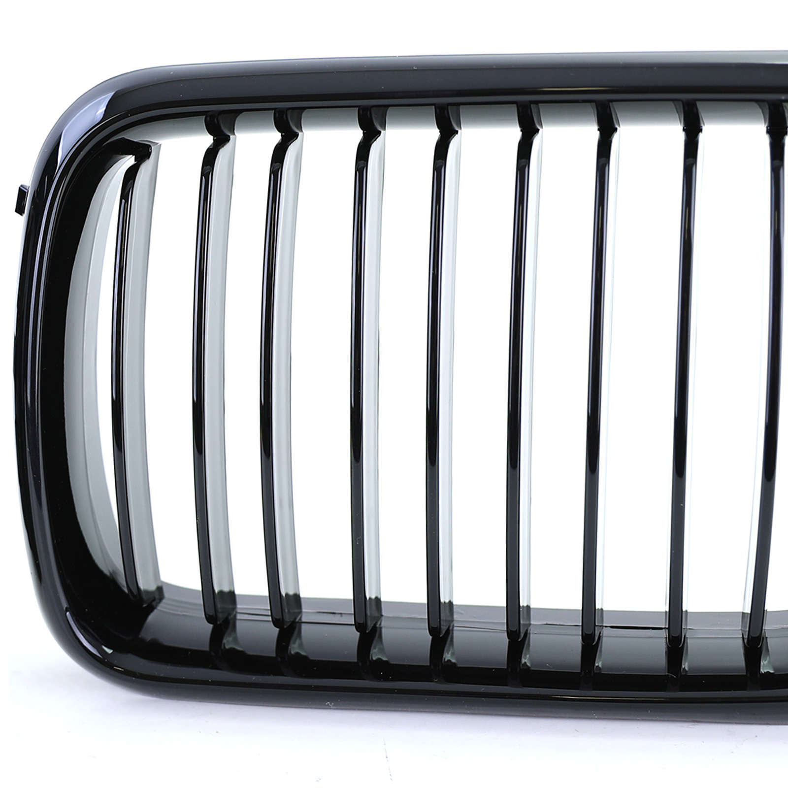 Grill Nieren geschikt voor BMW 3 Serie E36 96-99 - Sportief - Zwart glans