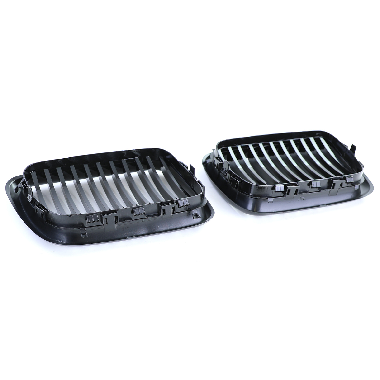 Grill Nieren geschikt voor BMW 3 Serie E36 96-99 - Sportief - Zwart glans