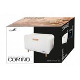 Cookline - broodtrommel - staal - 20,5x21,5x35 cm - wit