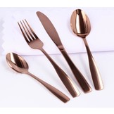 Cook Line - bestekset - 24 delig - rose goud