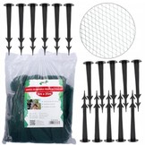 Garden Line - vogelnet -  8x20m - 16 pinnen - groen