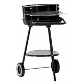 Garden Line - BBQ - grill - ⌀ 40,5 cm - met wielen - zwart