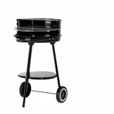 Garden Line - BBQ - grill - ⌀ 40,5 cm - met wielen - zwart
