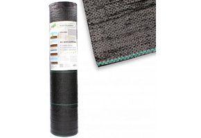 Garden Line - worteldoek - 1000x110 cm - 70 g/m2 - zwart