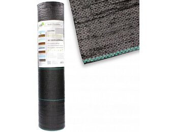 Garden Line - worteldoek - 1000x110 cm - 70 g/m2 - zwart