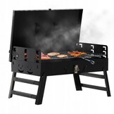 Garden Line - BBQ - grill - opvouwbaar - 45x30x30 cm - zwart