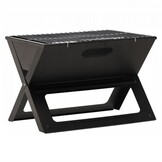 Garden Line - BBQ - grill - opklapbaar - 45x30x30 cm - zwart