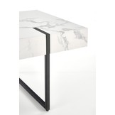 BLANCA - salontafel - rechthoekig - 110x43x60cm - zwart wit