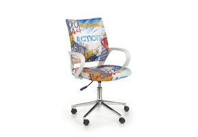 IBIS - kinderbureaustoel - stof - 53x88-100x59 cm
