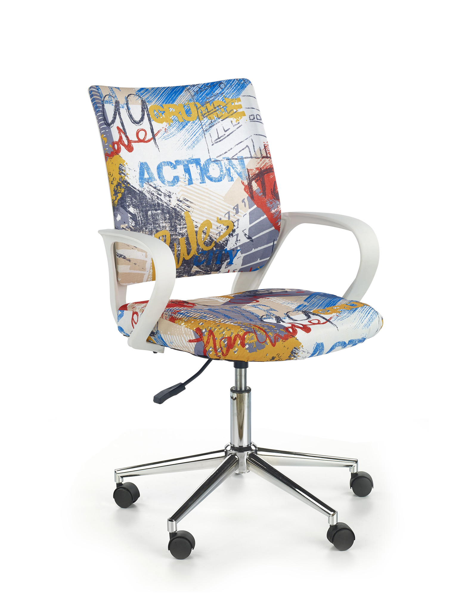 IBIS - kinderbureaustoel - stof - 53x88-100x59 cm