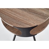 KIRBY - salontafel - hout - onder legplank - 45x60x45 cm