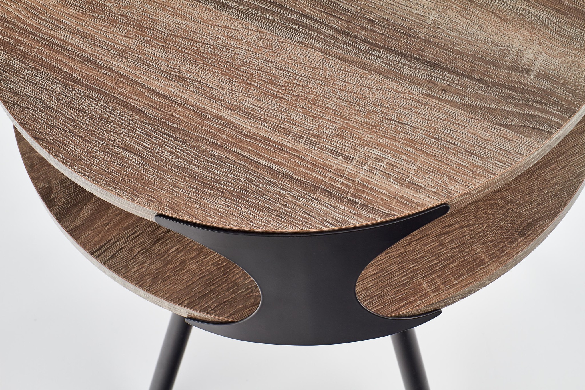 KIRBY - salontafel - hout - onder legplank - 45x60x45 cm