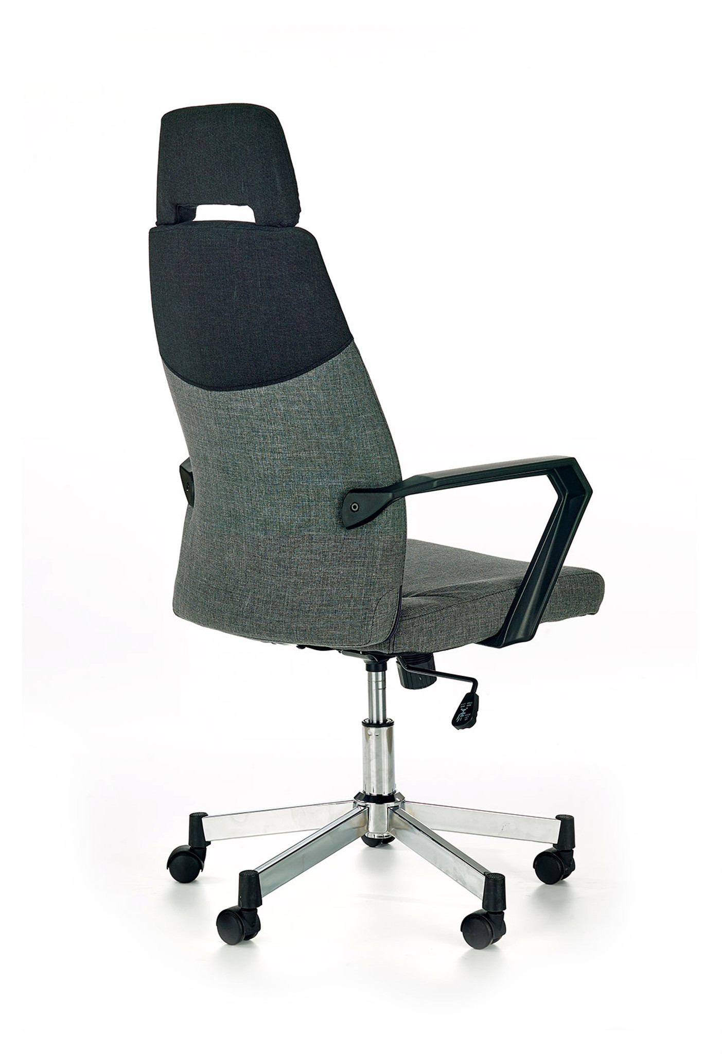 OLAF - bureaustoel - 58x113-121x59 cm - zwart grijs