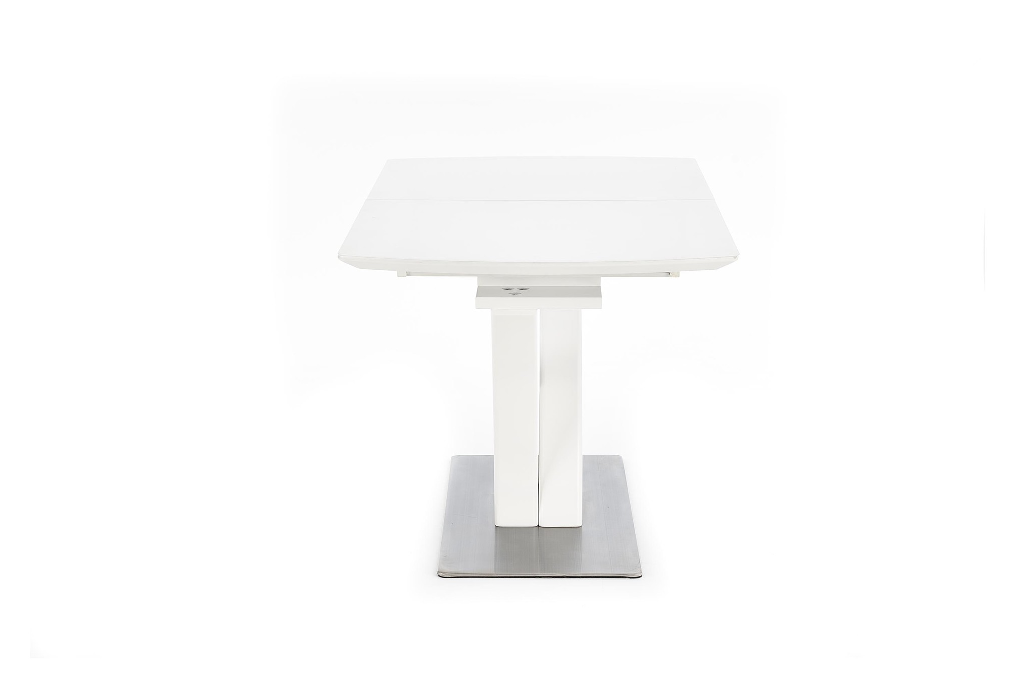 PALERMO - eettafel - uitschuifbaar - gelakt MDF - wit