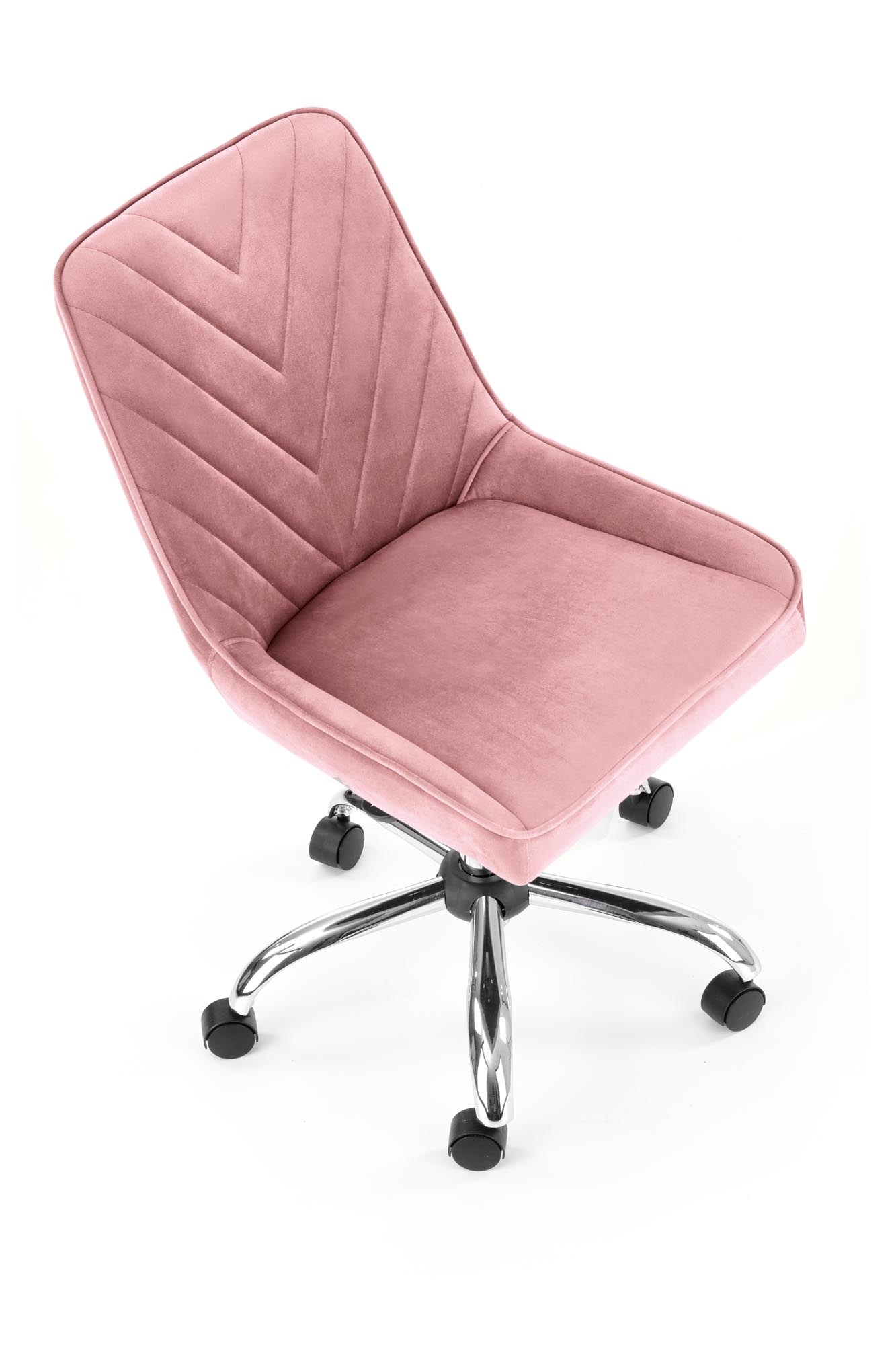 RICO - kinderbureaustoel - fluwelen stof - 79-89x55x75 cm