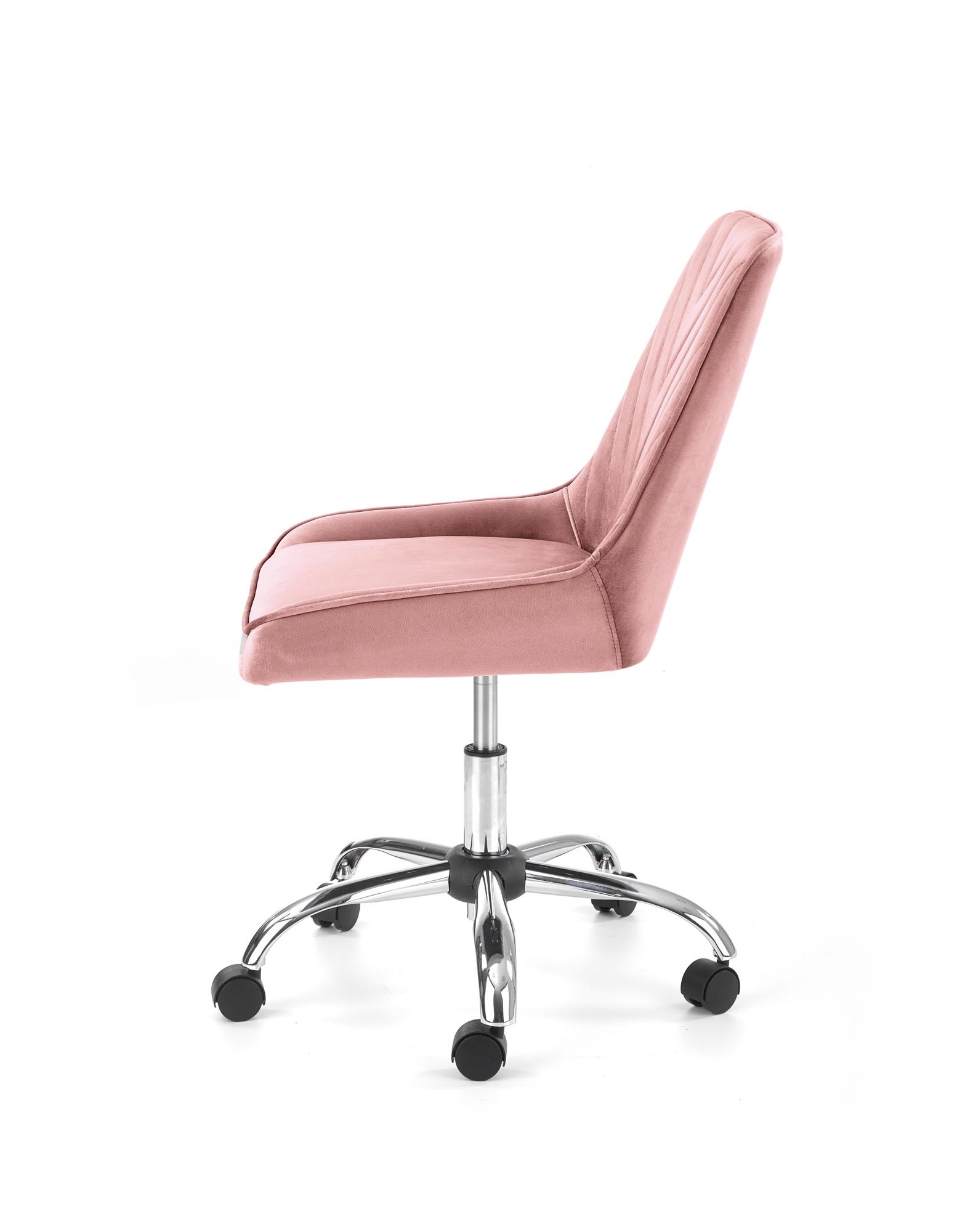RICO - kinderbureaustoel - fluwelen stof - 79-89x55x75 cm