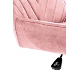 RICO - kinderbureaustoel - fluwelen stof - 79-89x55x75 cm