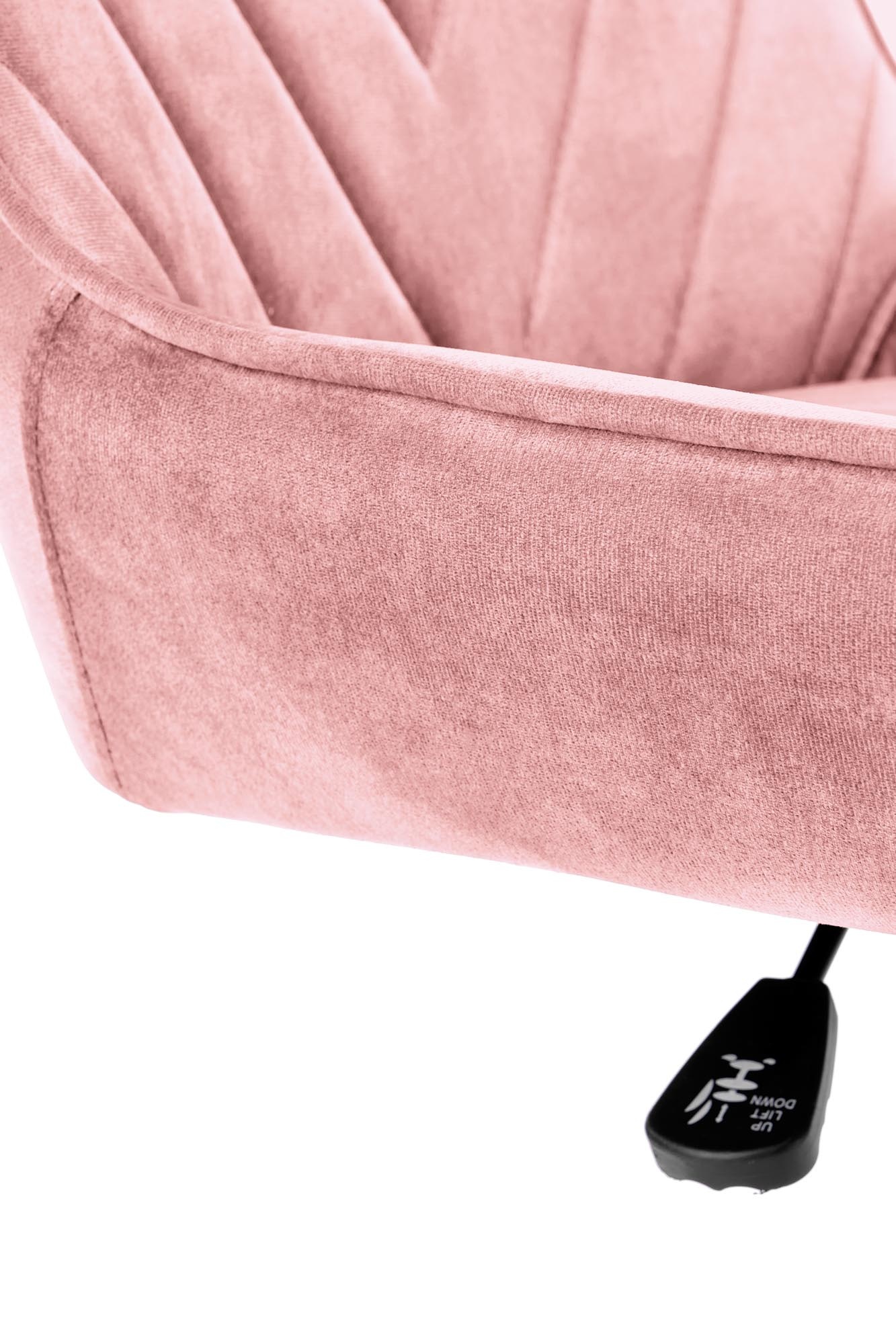 RICO - kinderbureaustoel - fluwelen stof - 79-89x55x75 cm