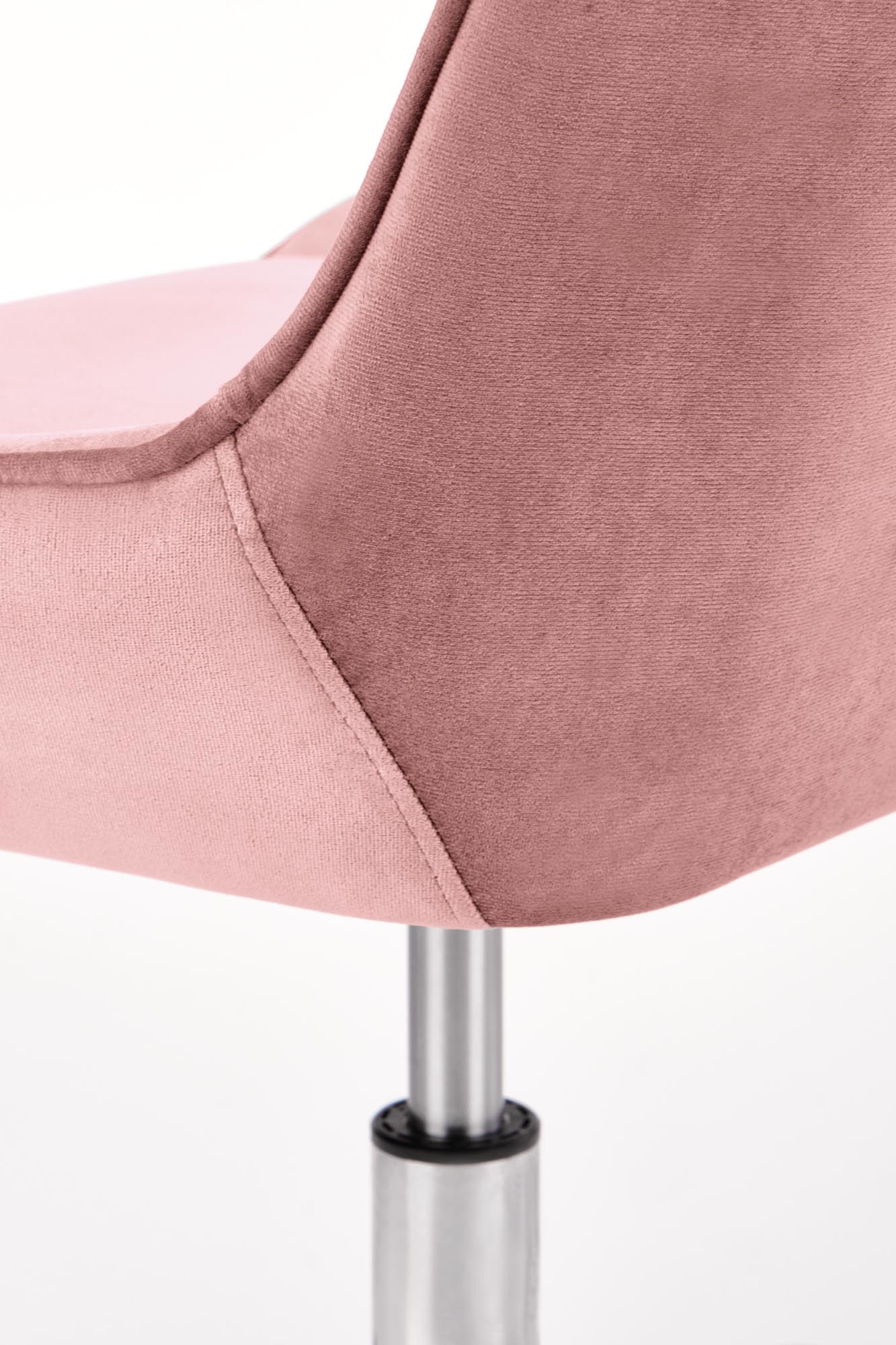 RICO - kinderbureaustoel - fluwelen stof - 79-89x55x75 cm