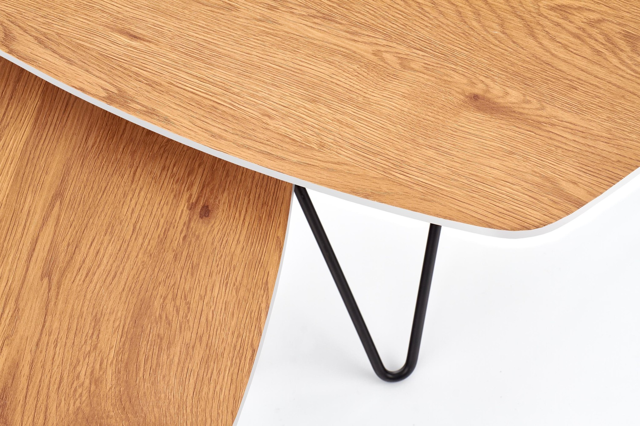 ZERO - salontafels - set van 2 - gefineerd MDF - vijfhoekig