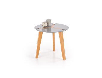 ZETA - salontafel - gelakt MDF - 50x45x50cm - rond