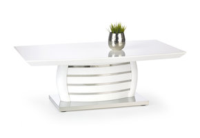 ALISON - salontafel - hout - rechthoekig - 120x42x70 cm - wit