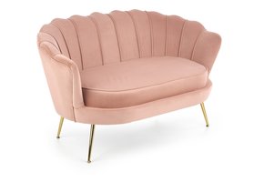 AMORINITO - fauteuil - 2 persoon - stof - lichtroze