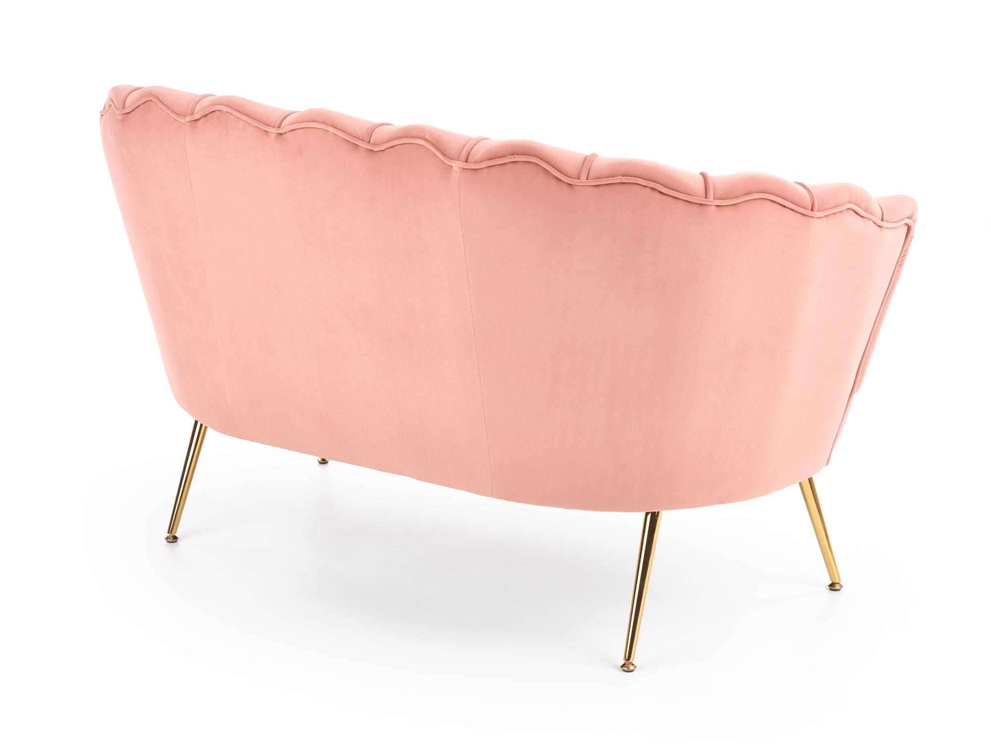 AMORINITO - fauteuil - 2 persoon - stof - lichtroze