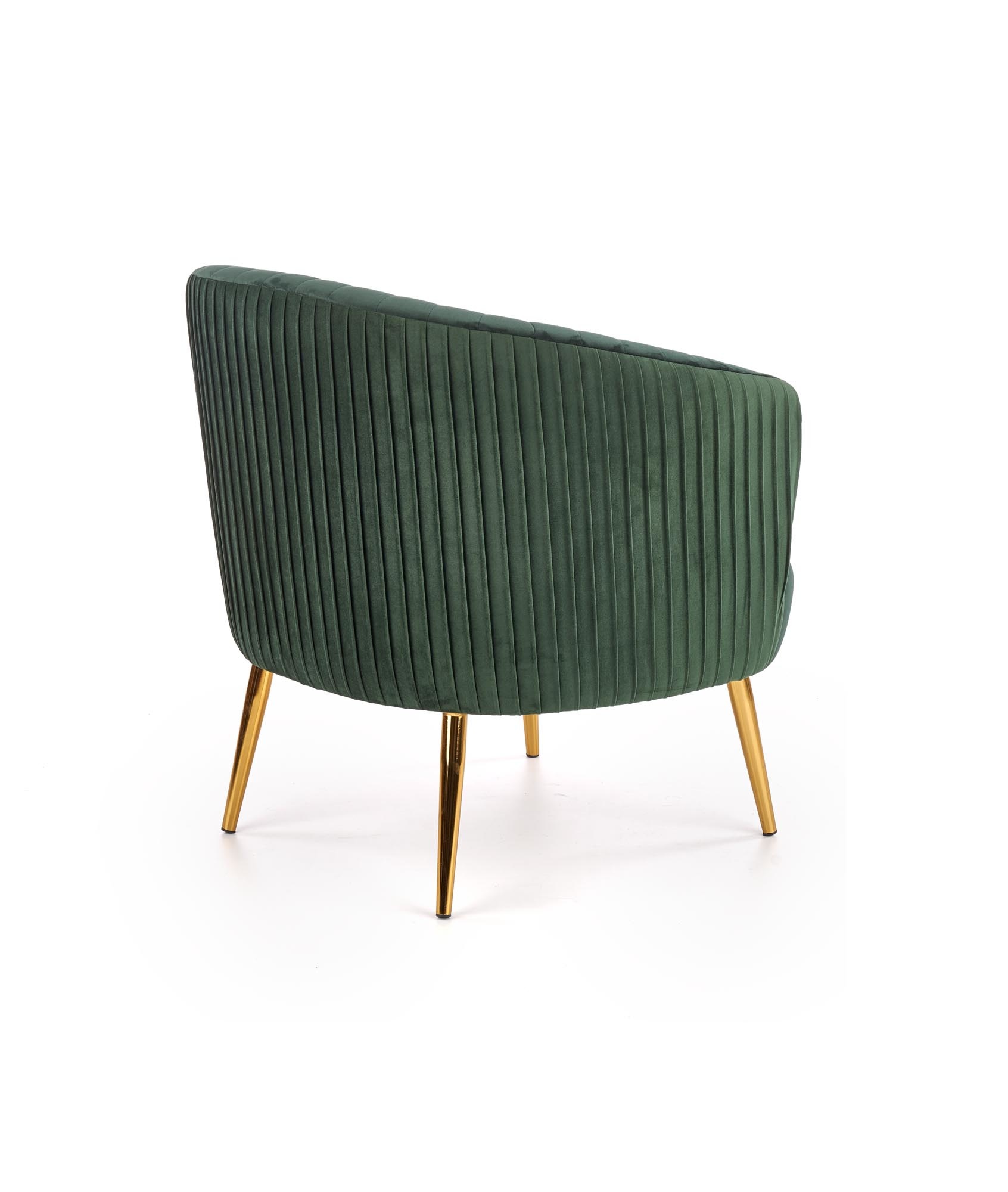 CROWN - fauteuil - stof - 78x80x72 cm - groen