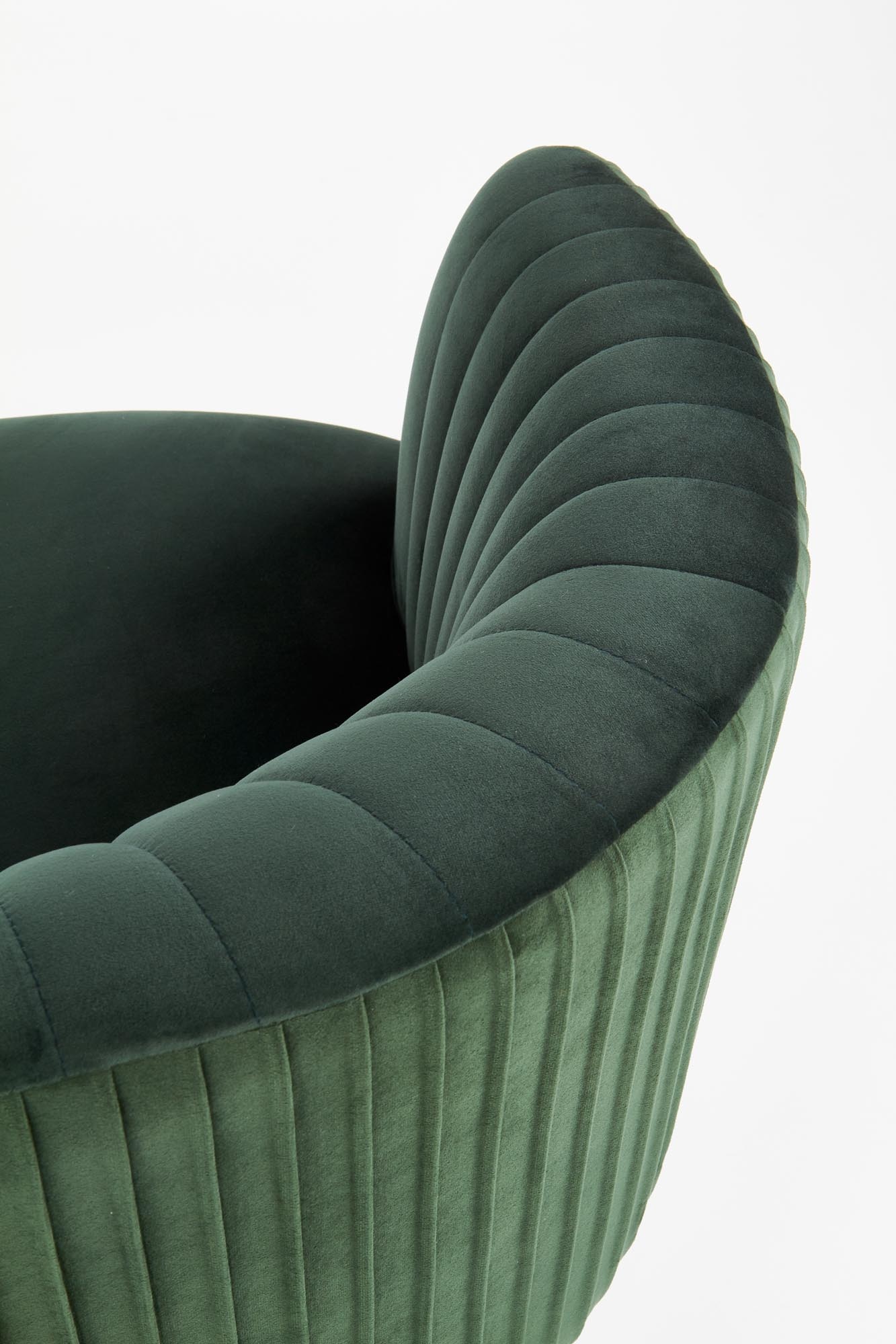 CROWN - fauteuil - stof - 78x80x72 cm - groen