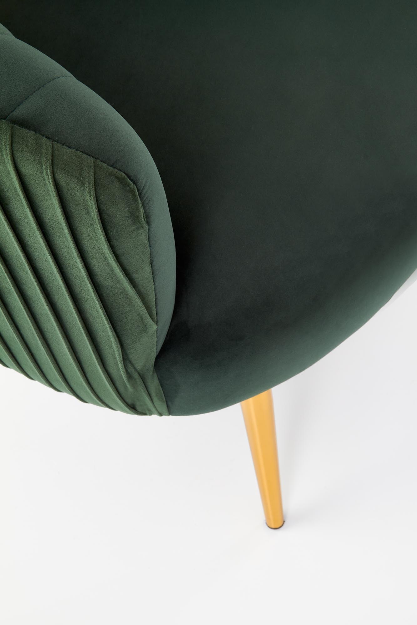 CROWN - fauteuil - stof - 78x80x72 cm - groen