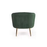 CROWN - fauteuil - stof - 78x80x72 cm - groen