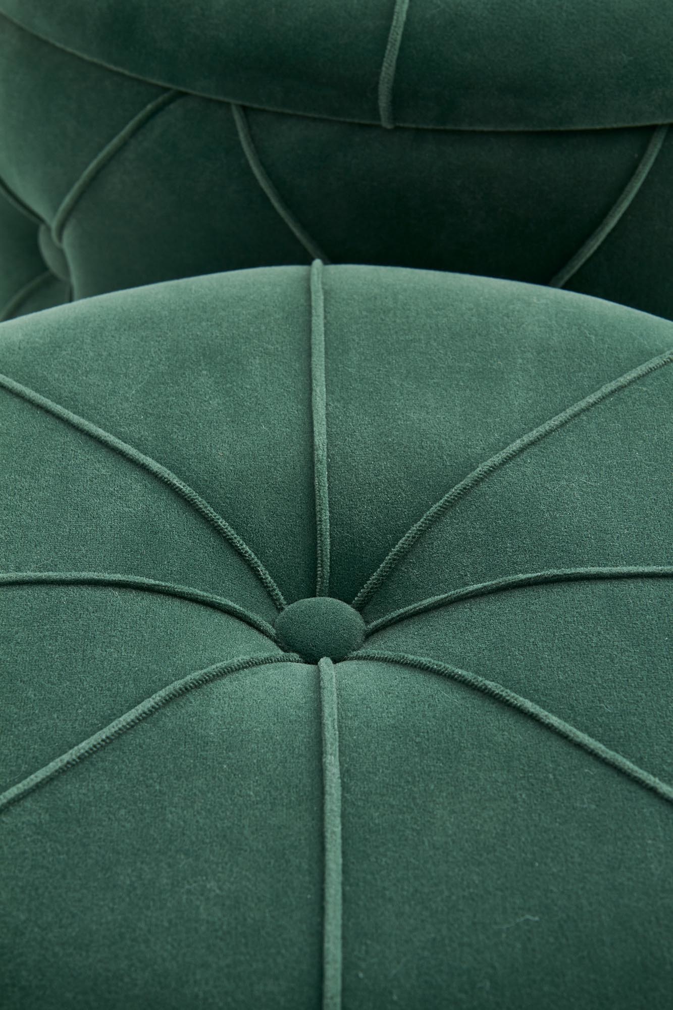 POLLY - poefs - opbergruimte - 40x38x40 cm - groen
