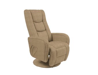 OSLO - relaxfauteuil - uitklapbaar - 68x85-106x135-85 cm - beige