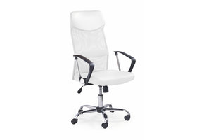 VIRE - bureaustoel - membraanstof - wit - 61x110-120x63 cm