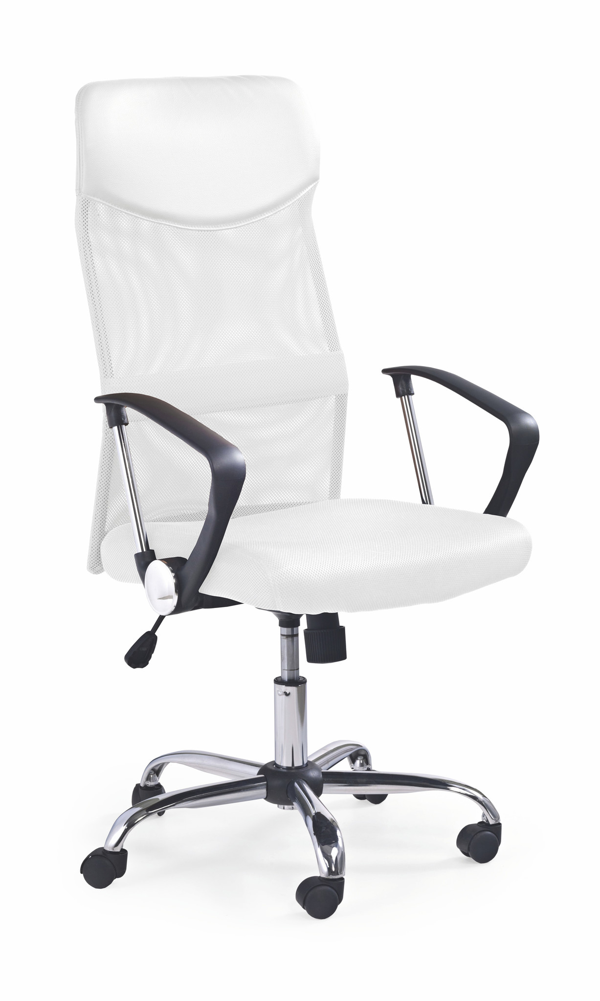 VIRE - bureaustoel - membraanstof - wit - 61x110-120x63 cm