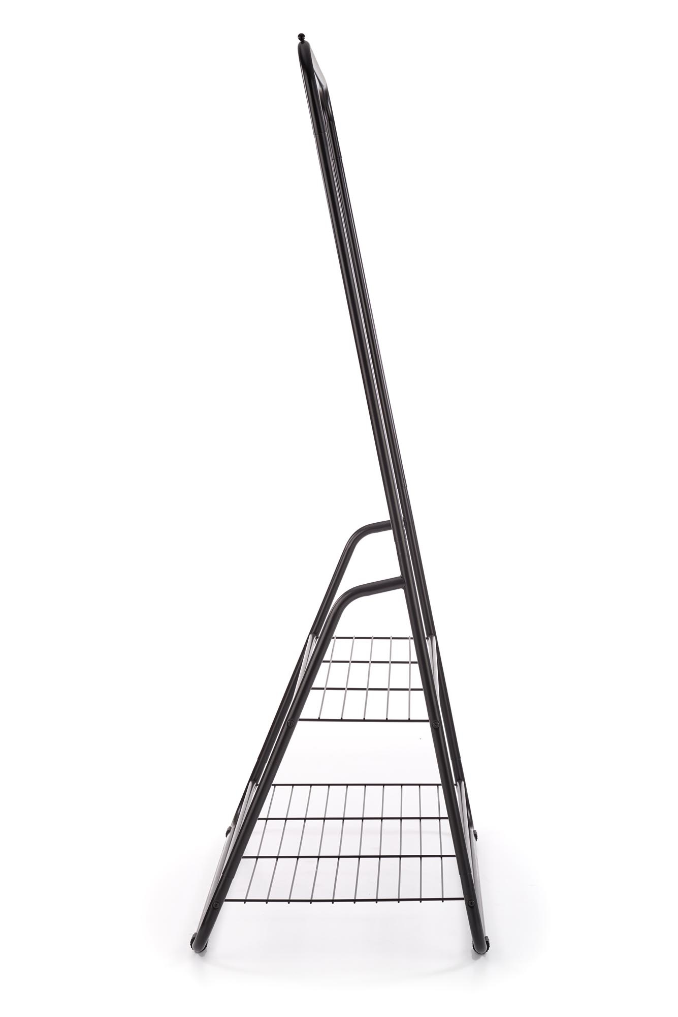Kledingrek - zwart - 93x166x57 cm
