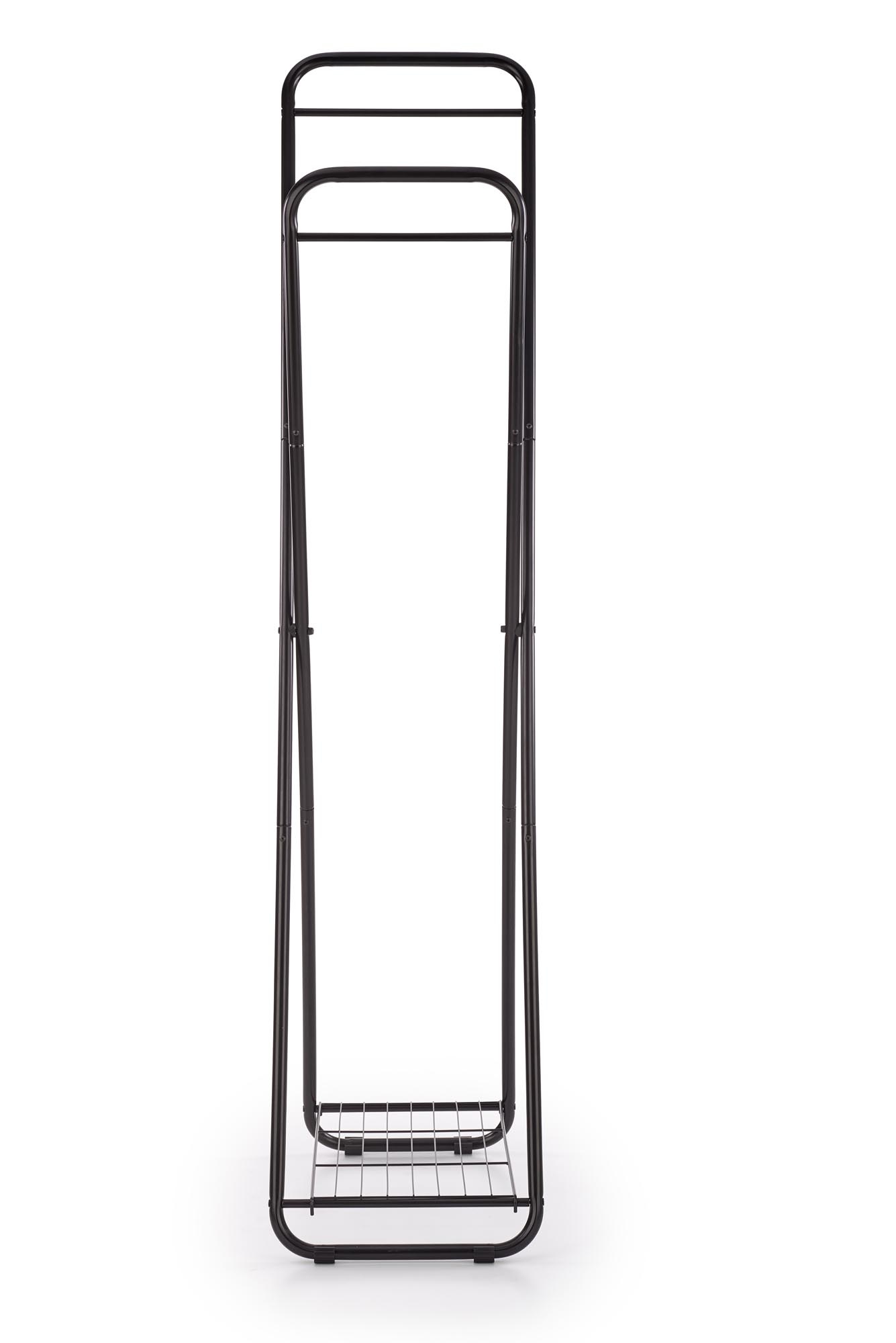Kledingrek - zwart - 40x177x80 cm