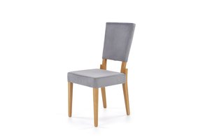 SORBUS stoel, kleur: honing eiken/grijs