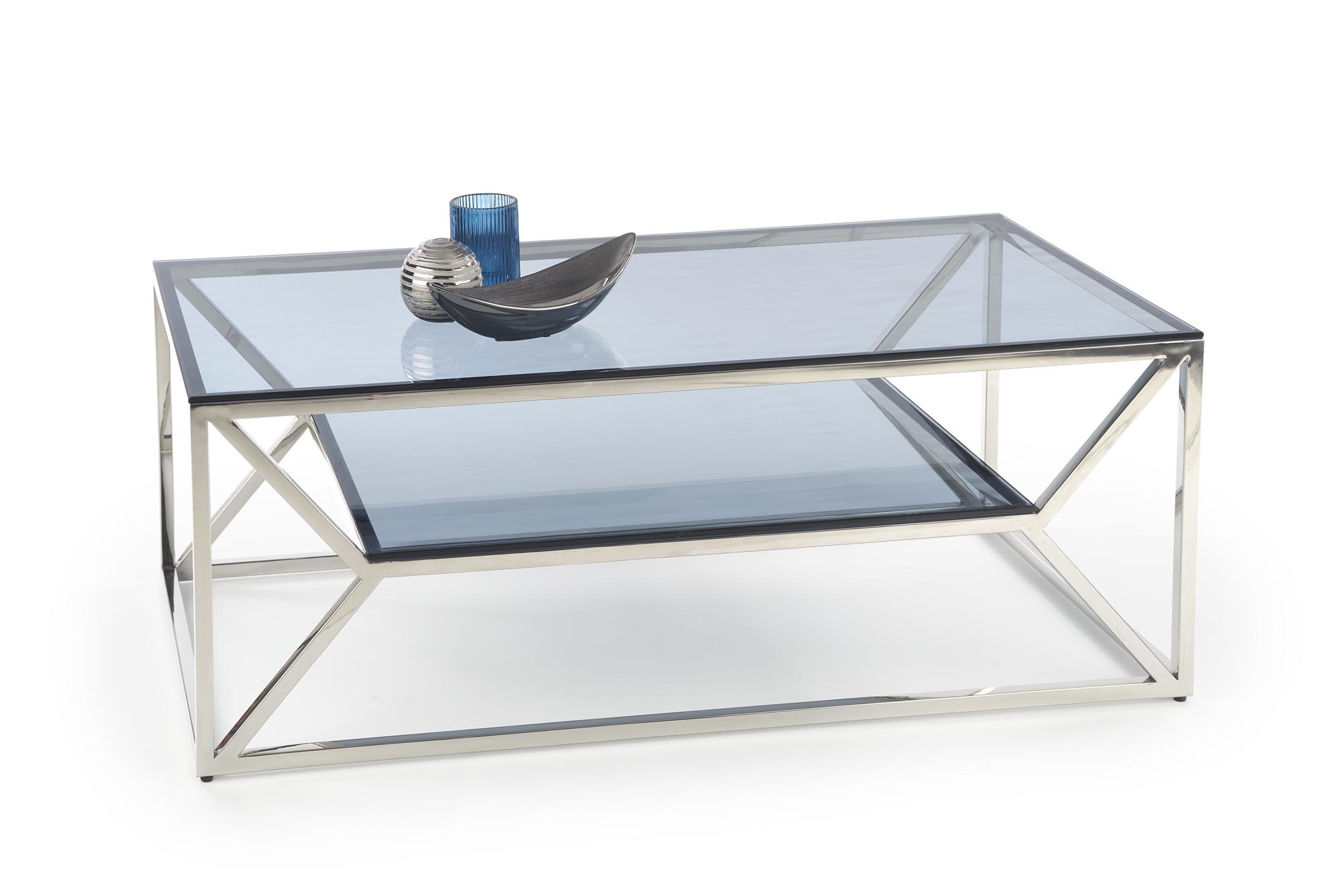 AURORA - salontafel - glas - rechthoekig - 120x45x60 cm