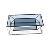 AURORA - salontafel - glas - rechthoekig - 120x45x60 cm
