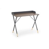 Bureau - klassiek - modern - 90x76x50 cm - zwart walnoot