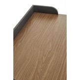 Bureau - klassiek - modern - 90x76x50 cm - zwart walnoot