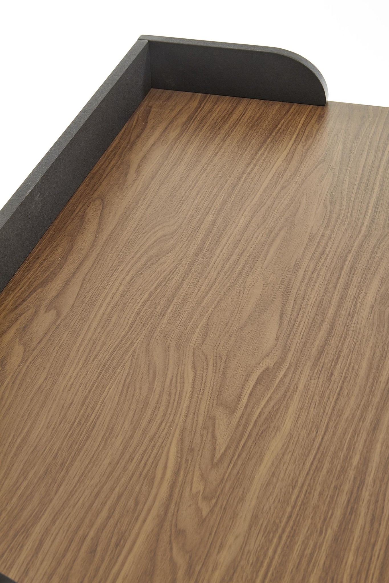 Bureau - klassiek - modern - 90x76x50 cm - zwart walnoot