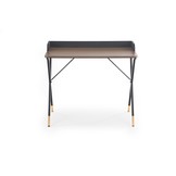 Bureau - klassiek - modern - 90x76x50 cm - zwart walnoot