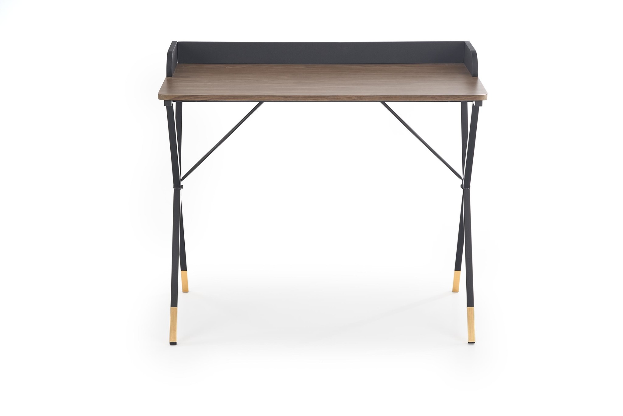 Bureau - klassiek - modern - 90x76x50 cm - zwart walnoot
