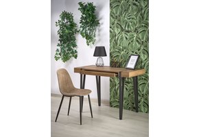 Bureau - modern - 110x76x55 cm - zwart walnoot